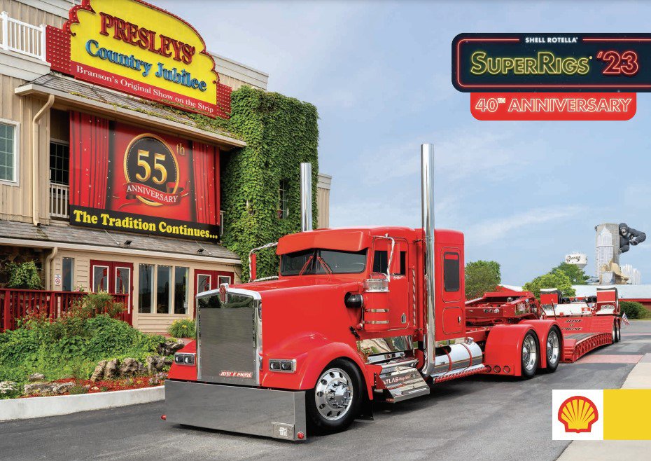 The 2023 Shell Rotella SuperRigs Calendar is now available for order